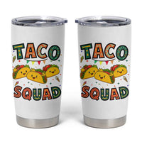 Taco Squad Tumbler Cup Funny Mexican Food Lovers Gift