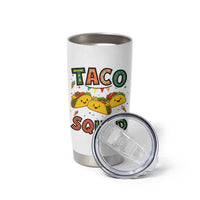 Taco Squad Tumbler Cup Funny Mexican Food Lovers Gift