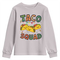 Taco Squad Youth Sweatshirt Funny Mexican Food Lovers Gift - Wonder Print Shop