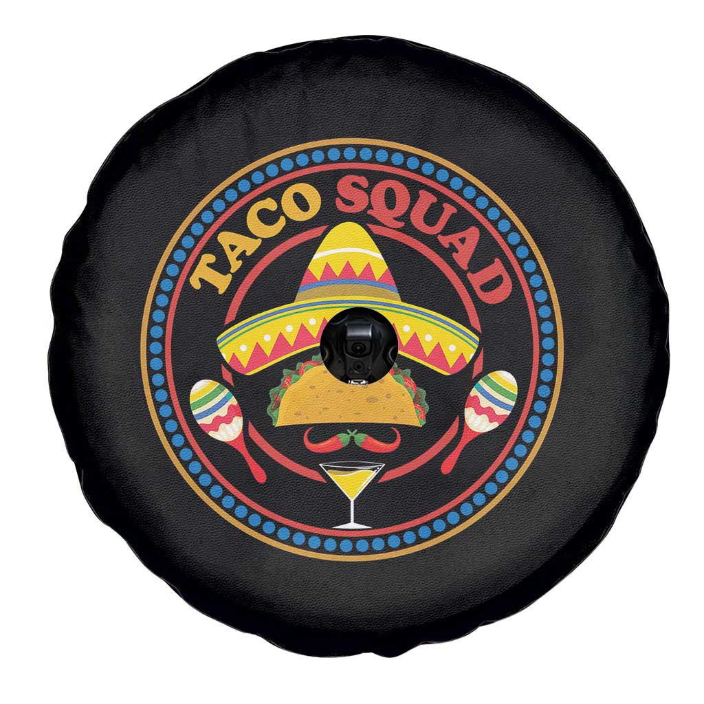 Taco Squad Spare Tire Cover Mexican Food Lovers Gift - Wonder Print Shop