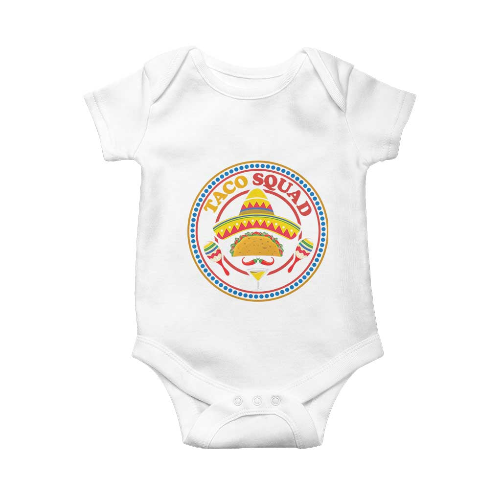 Taco Squad Baby Onesie Mexican Food Lovers Gift - Wonder Print Shop