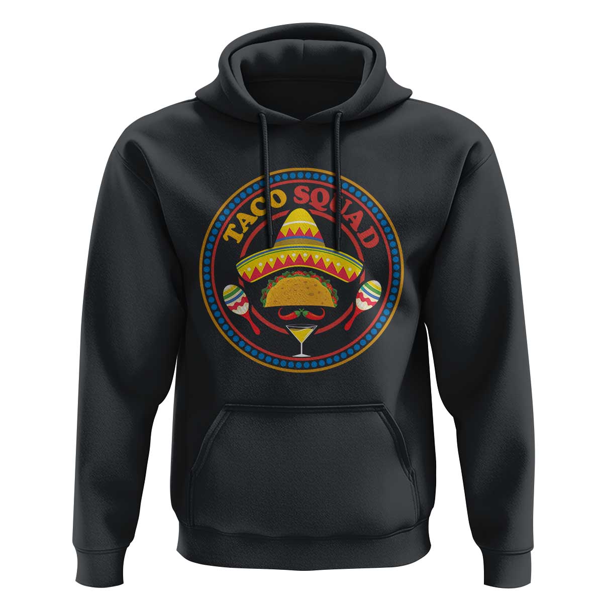 Taco Squad Hoodie Mexican Food Lovers Gift - Wonder Print Shop