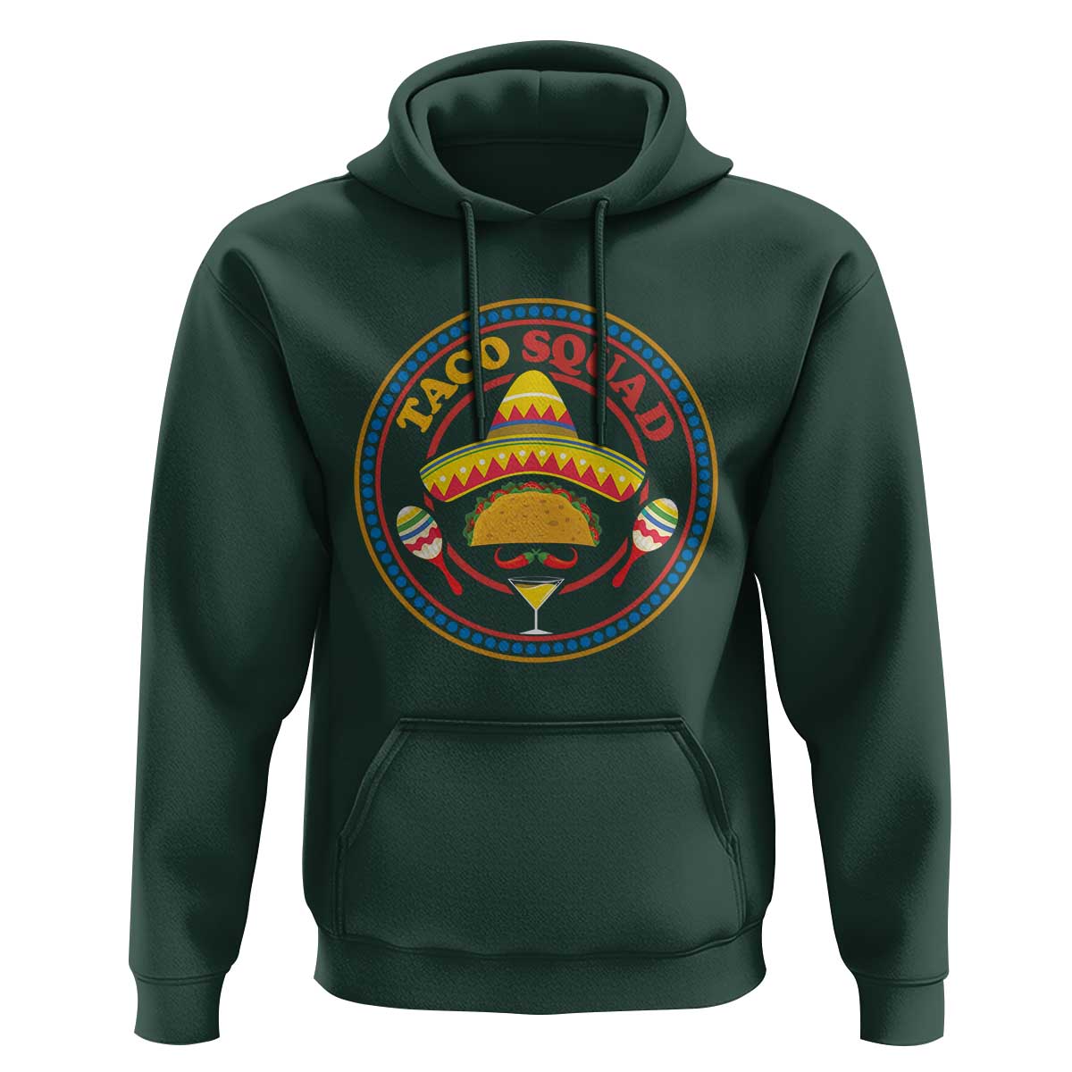 Taco Squad Hoodie Mexican Food Lovers Gift - Wonder Print Shop