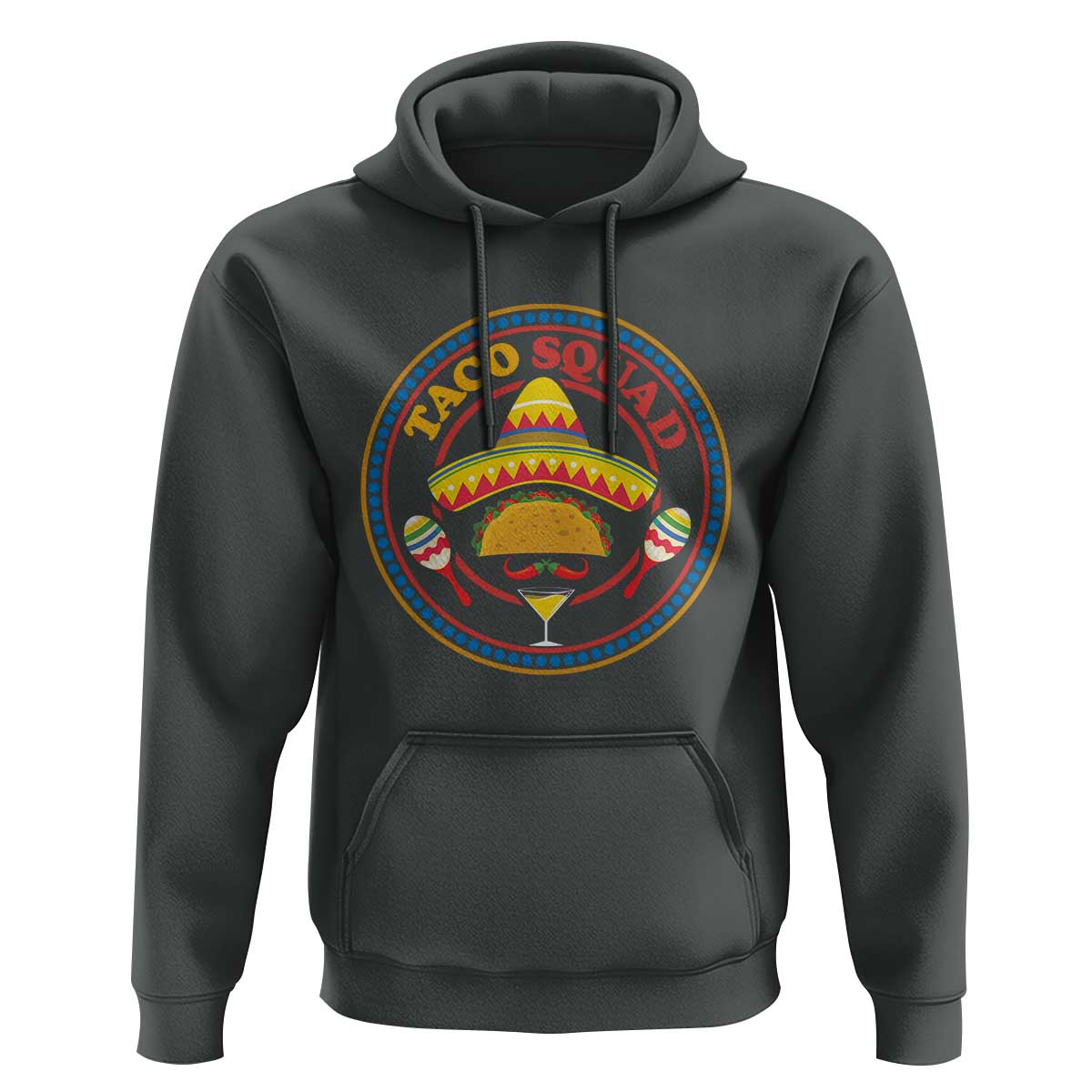 Taco Squad Hoodie Mexican Food Lovers Gift - Wonder Print Shop
