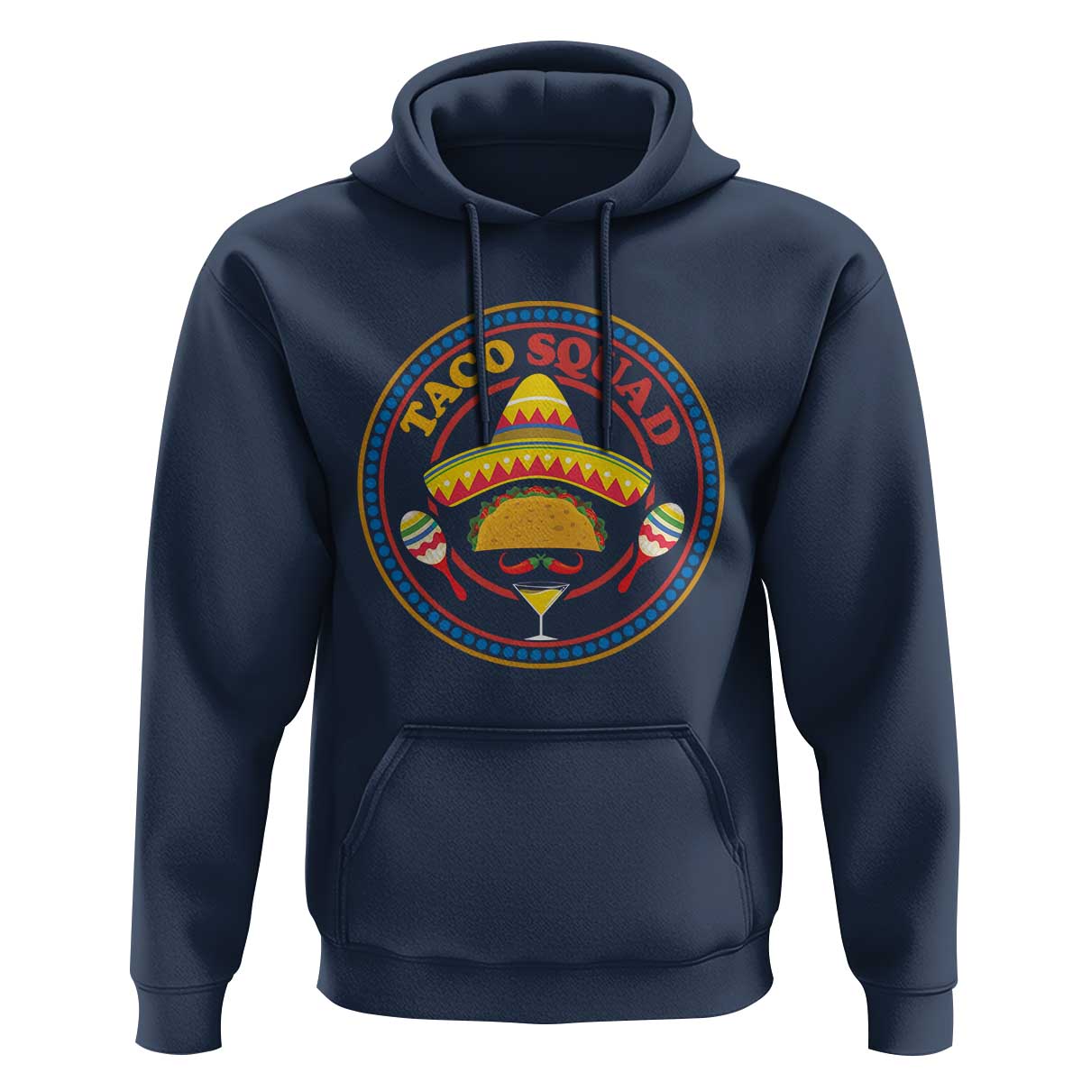Taco Squad Hoodie Mexican Food Lovers Gift - Wonder Print Shop