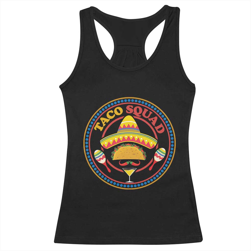 Taco Squad Racerback Tank Top Mexican Food Lovers Gift - Wonder Print Shop