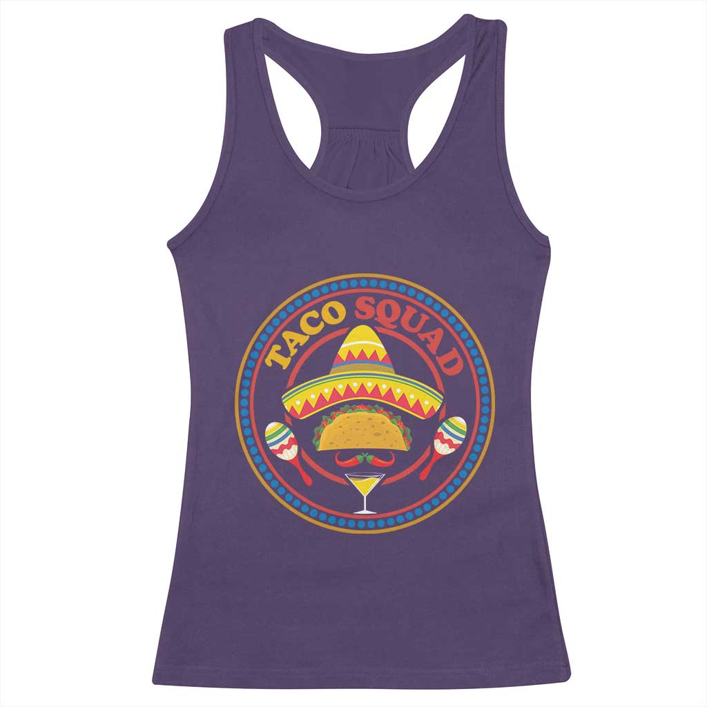 Taco Squad Racerback Tank Top Mexican Food Lovers Gift - Wonder Print Shop