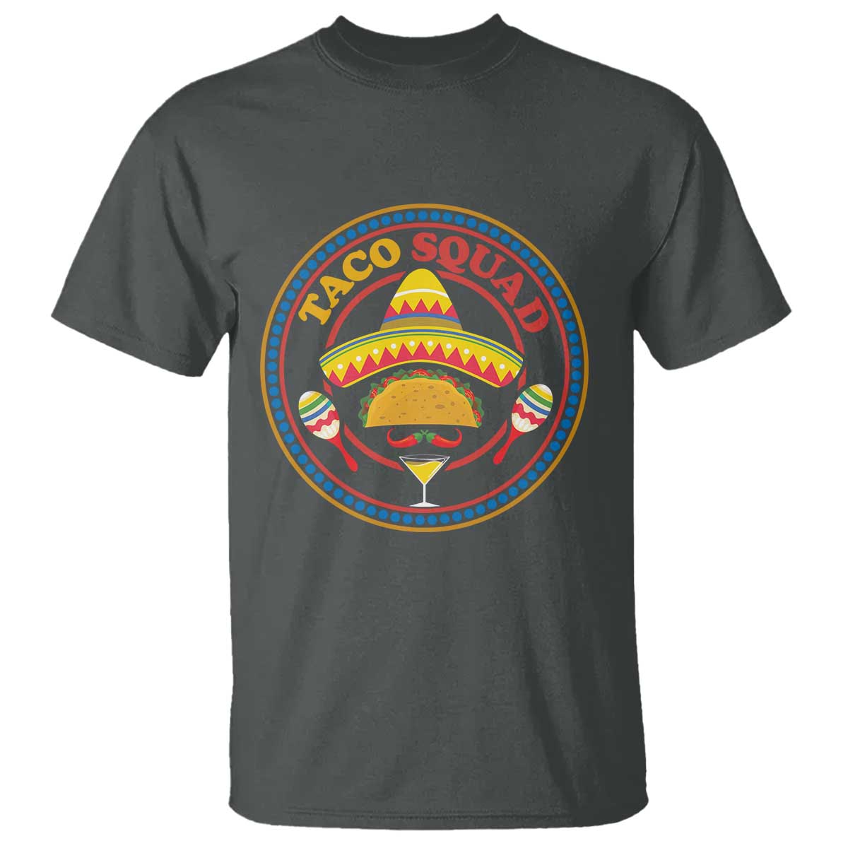 Taco Squad T Shirt Mexican Food Lovers Gift - Wonder Print Shop