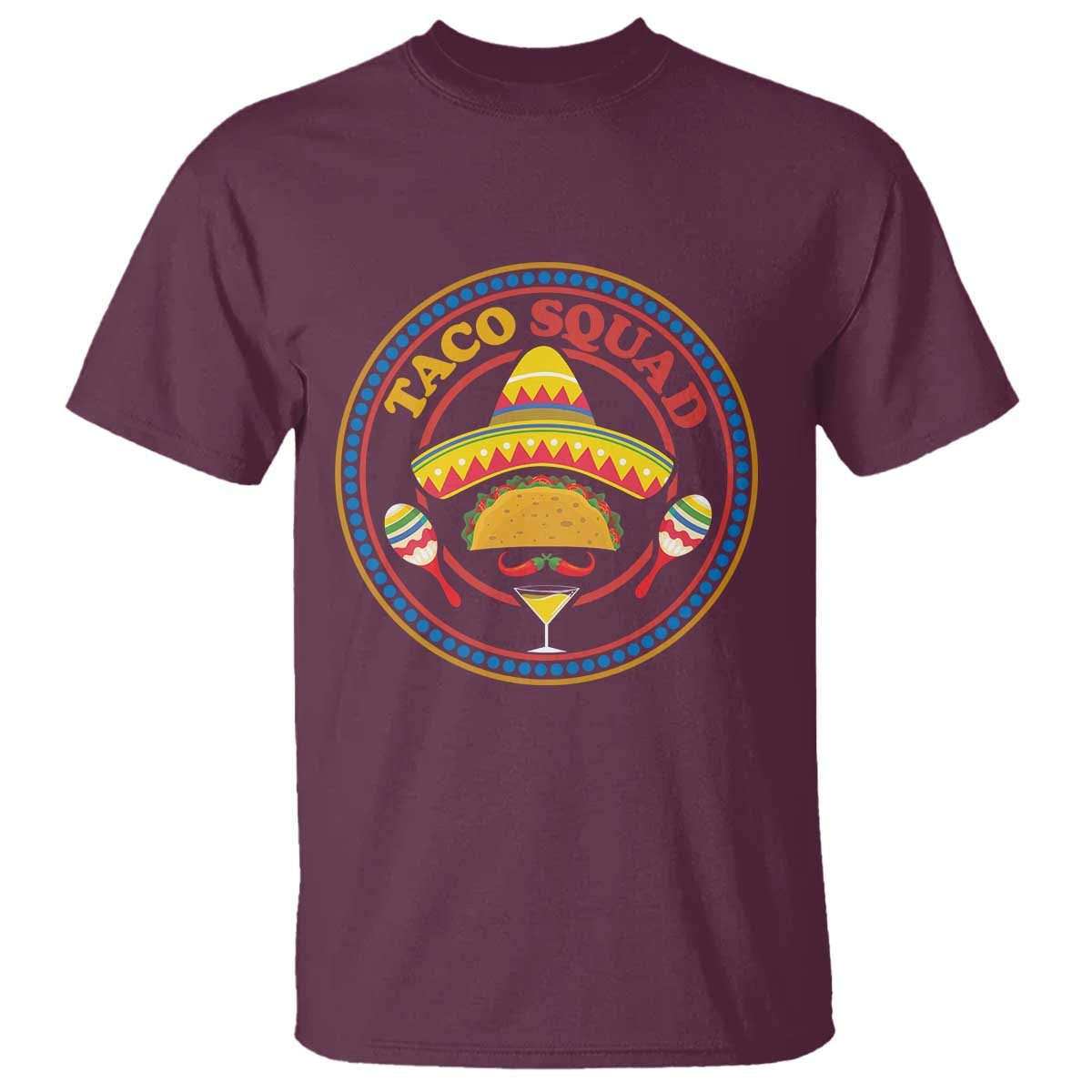 Taco Squad T Shirt Mexican Food Lovers Gift - Wonder Print Shop