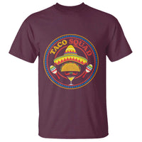 Taco Squad T Shirt Mexican Food Lovers Gift - Wonder Print Shop