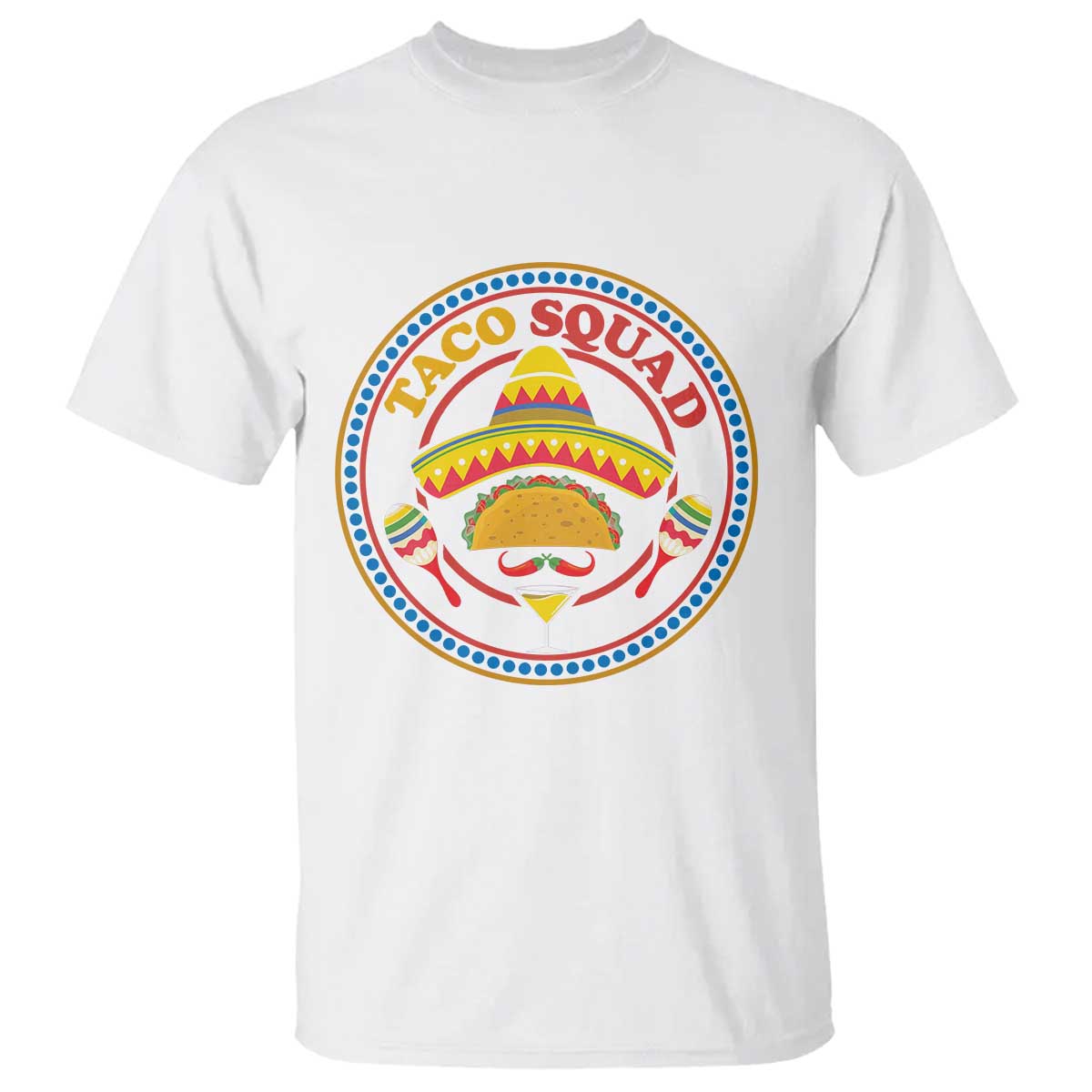 Taco Squad T Shirt Mexican Food Lovers Gift - Wonder Print Shop