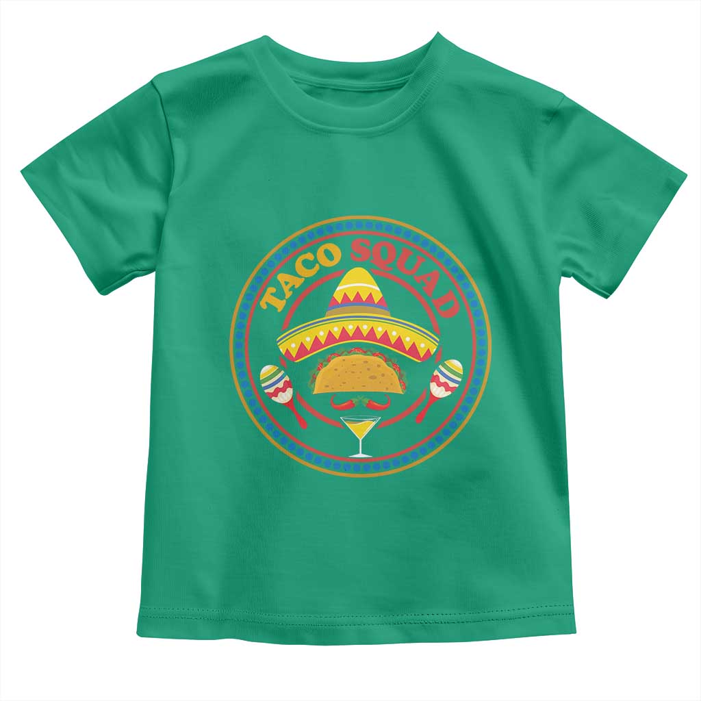 Taco Squad Toddler T Shirt Mexican Food Lovers Gift - Wonder Print Shop