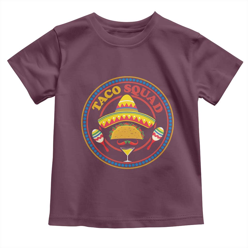Taco Squad Toddler T Shirt Mexican Food Lovers Gift - Wonder Print Shop