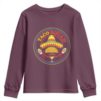 Taco Squad Youth Sweatshirt Mexican Food Lovers Gift - Wonder Print Shop