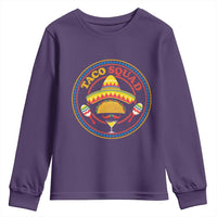 Taco Squad Youth Sweatshirt Mexican Food Lovers Gift - Wonder Print Shop