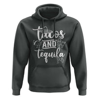 Tacos And Tequila Lover Hoodie Funny Humor Gift - Wonder Print Shop