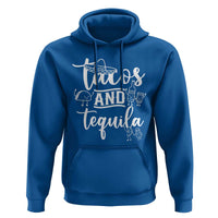 Tacos And Tequila Lover Hoodie Funny Humor Gift - Wonder Print Shop