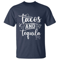 Tacos And Tequila Lover T Shirt Funny Humor Gift - Wonder Print Shop