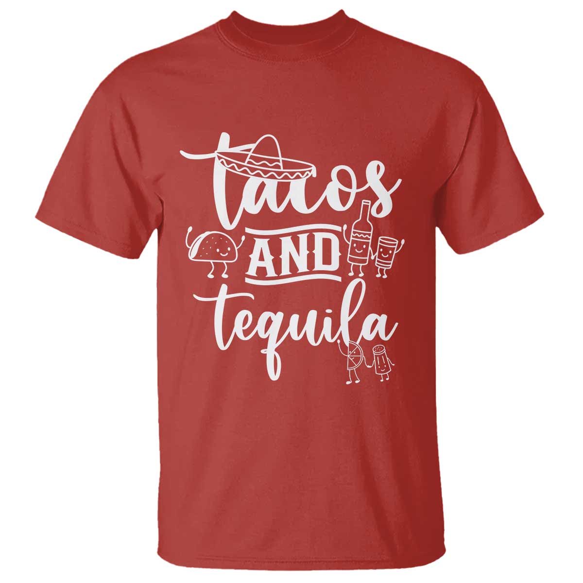 Tacos And Tequila Lover T Shirt Funny Humor Gift - Wonder Print Shop