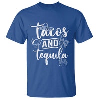 Tacos And Tequila Lover T Shirt Funny Humor Gift - Wonder Print Shop