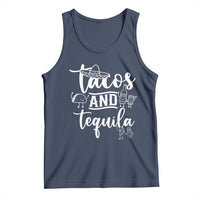 Tacos And Tequila Lover Tank Top Funny Humor Gift - Wonder Print Shop