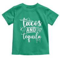 Tacos And Tequila Lover Toddler T Shirt Funny Humor Gift - Wonder Print Shop