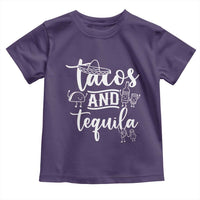 Tacos And Tequila Lover Toddler T Shirt Funny Humor Gift - Wonder Print Shop