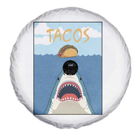 Funny Tacos Lover Spare Tire Cover Shark Attack Humor Gift - Wonder Print Shop