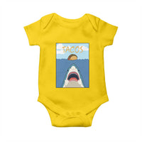 Funny Tacos Lover Baby Onesie Shark Attack Humor Gift - Wonder Print Shop