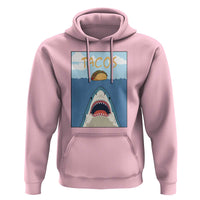Funny Tacos Lover Hoodie Shark Attack Humor Gift - Wonder Print Shop