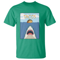 Funny Tacos Lover T Shirt Shark Attack Humor Gift - Wonder Print Shop