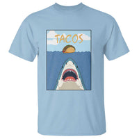 Funny Tacos Lover T Shirt Shark Attack Humor Gift - Wonder Print Shop