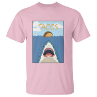 Funny Tacos Lover T Shirt Shark Attack Humor Gift - Wonder Print Shop