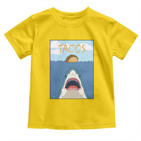 Funny Tacos Lover Toddler T Shirt Shark Attack Humor Gift - Wonder Print Shop