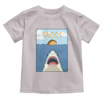 Funny Tacos Lover Toddler T Shirt Shark Attack Humor Gift - Wonder Print Shop