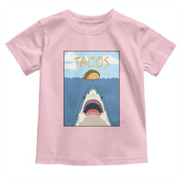 Funny Tacos Lover Toddler T Shirt Shark Attack Humor Gift - Wonder Print Shop