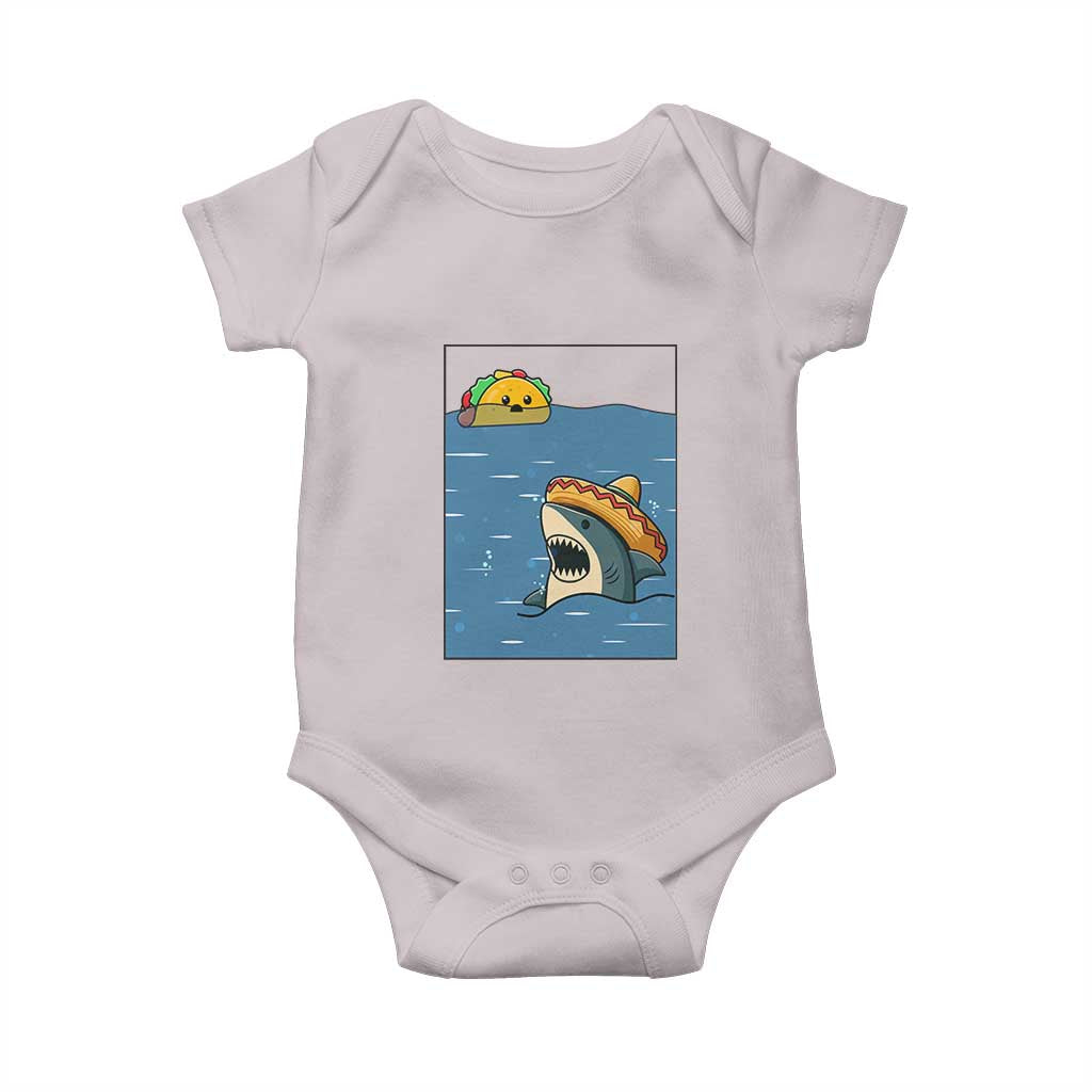 Tacos Lover Baby Onesie Funny Shark Humor Foodie Gift - Wonder Print Shop