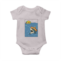 Tacos Lover Baby Onesie Funny Shark Humor Foodie Gift - Wonder Print Shop