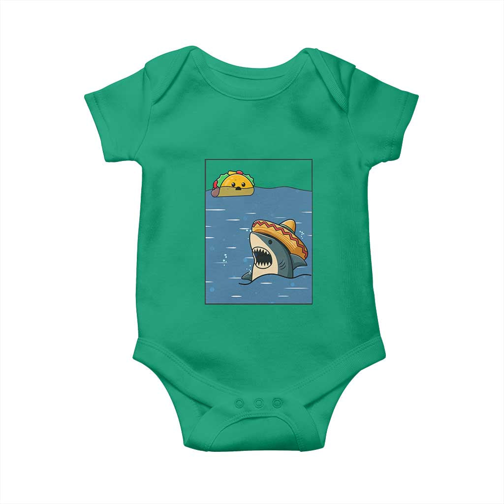 Tacos Lover Baby Onesie Funny Shark Humor Foodie Gift - Wonder Print Shop