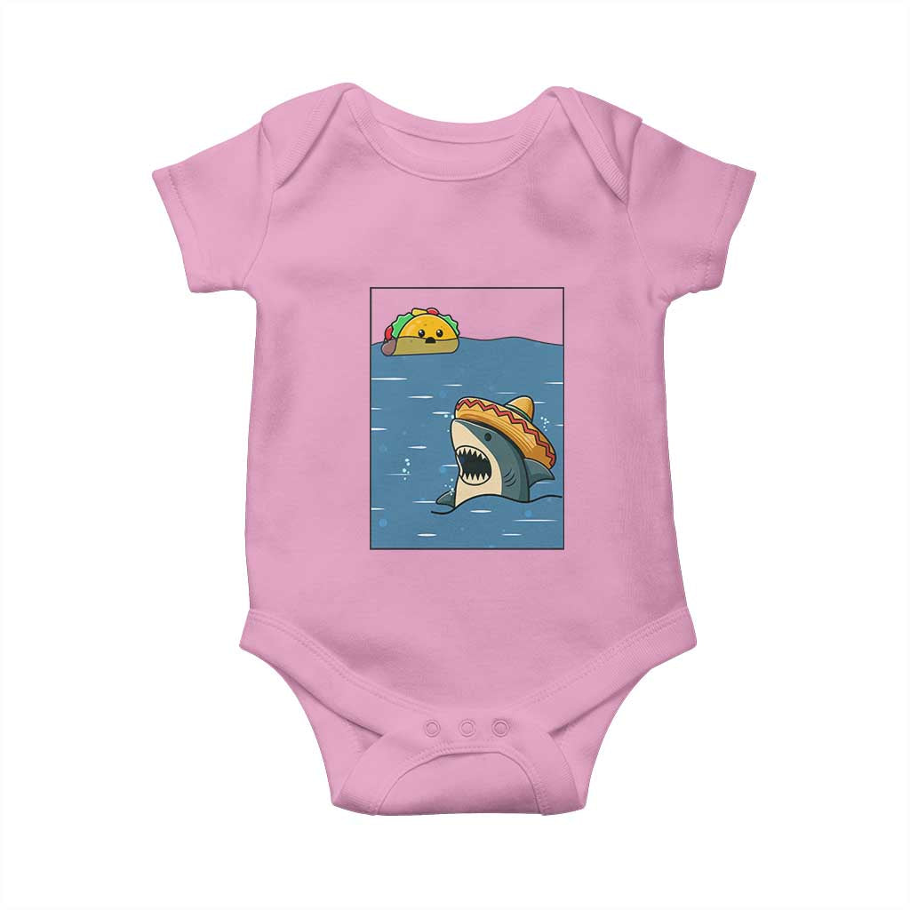 Tacos Lover Baby Onesie Funny Shark Humor Foodie Gift - Wonder Print Shop