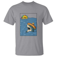 Tacos Lover T Shirt Funny Shark Humor Foodie Gift - Wonder Print Shop