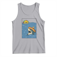 Tacos Lover Tank Top Funny Shark Humor Foodie Gift - Wonder Print Shop
