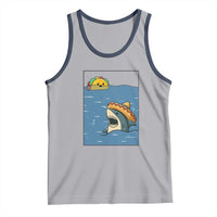 Tacos Lover Tank Top Funny Shark Humor Foodie Gift - Wonder Print Shop
