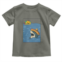 Tacos Lover Toddler T Shirt Funny Shark Humor Foodie Gift - Wonder Print Shop