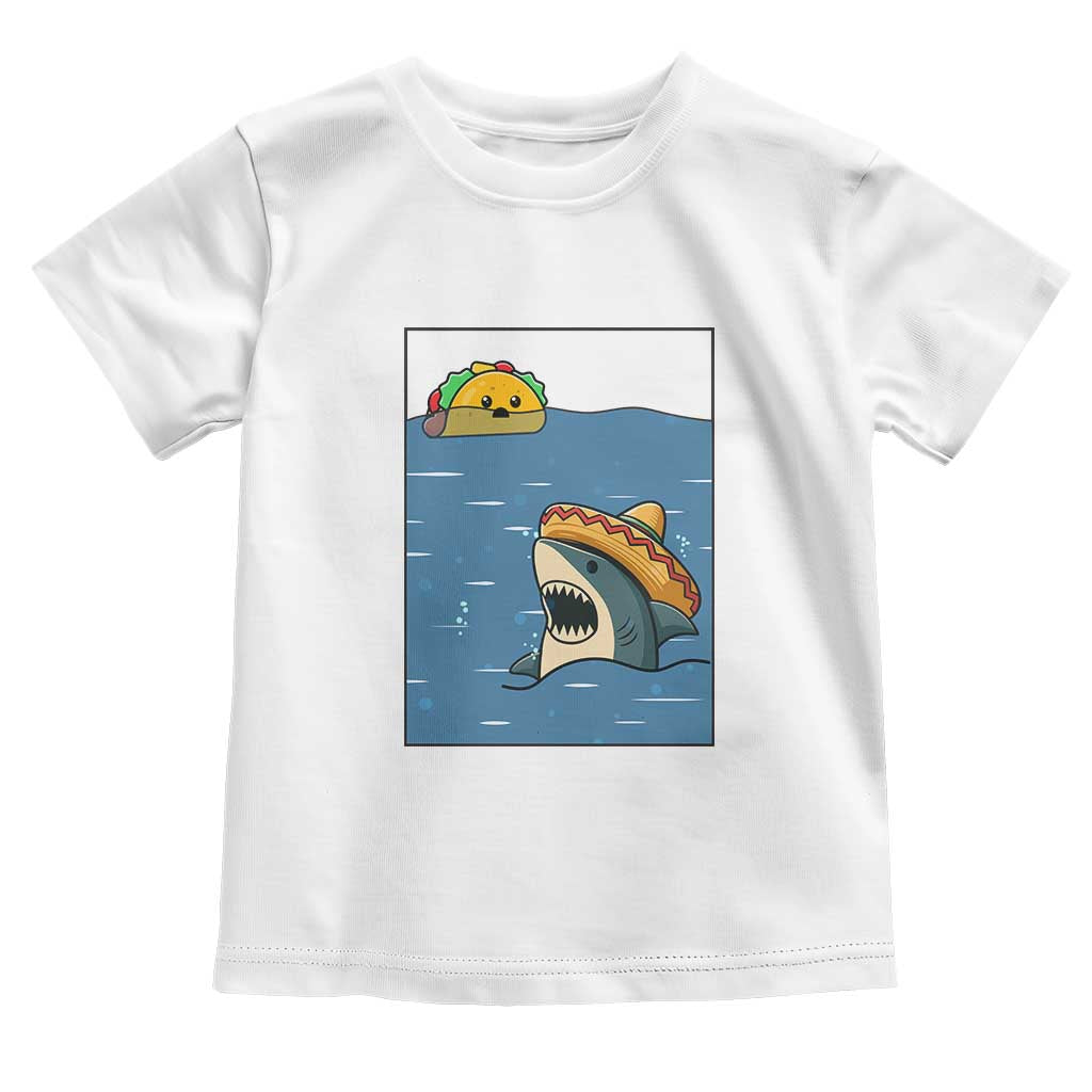 Tacos Lover Toddler T Shirt Funny Shark Humor Foodie Gift - Wonder Print Shop