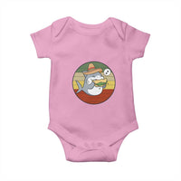 Mexican Food Lover Gift Baby Onesie Funny Shark Eating Tacos - Wonder Print Shop