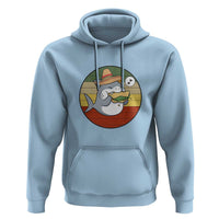 Mexican Food Lover Gift Hoodie Funny Shark Eating Tacos - Wonder Print Shop