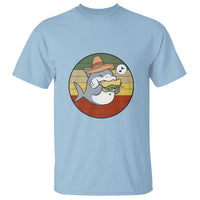 Mexican Food Lover Gift T Shirt Funny Shark Eating Tacos - Wonder Print Shop