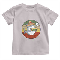 Mexican Food Lover Gift Toddler T Shirt Funny Shark Eating Tacos - Wonder Print Shop