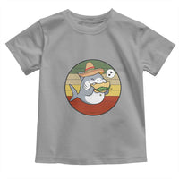 Mexican Food Lover Gift Toddler T Shirt Funny Shark Eating Tacos - Wonder Print Shop